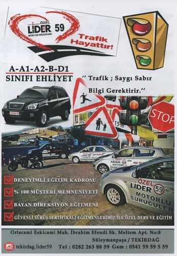 SÜRÜŞ İÇİN REFERANSINIZ BİZ OLALIM