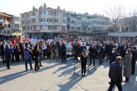 İYİ PARTİDEN ZAM PROTESTOSU